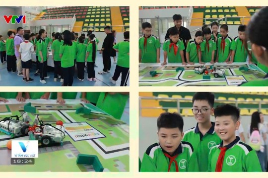 Hoạt động STEM ROBOTICS tại Thực nghiệm KHGD | Khi kiến thức liên môn đi vào thực tế